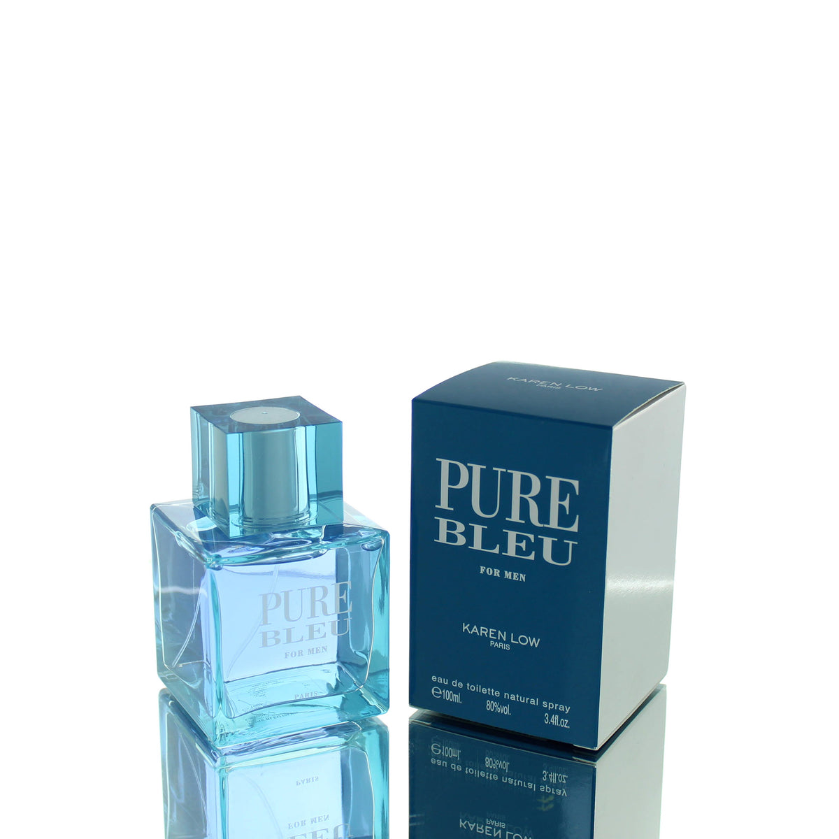 Karen Low Pure Blue Eau De Toilette Fragrance Boxed