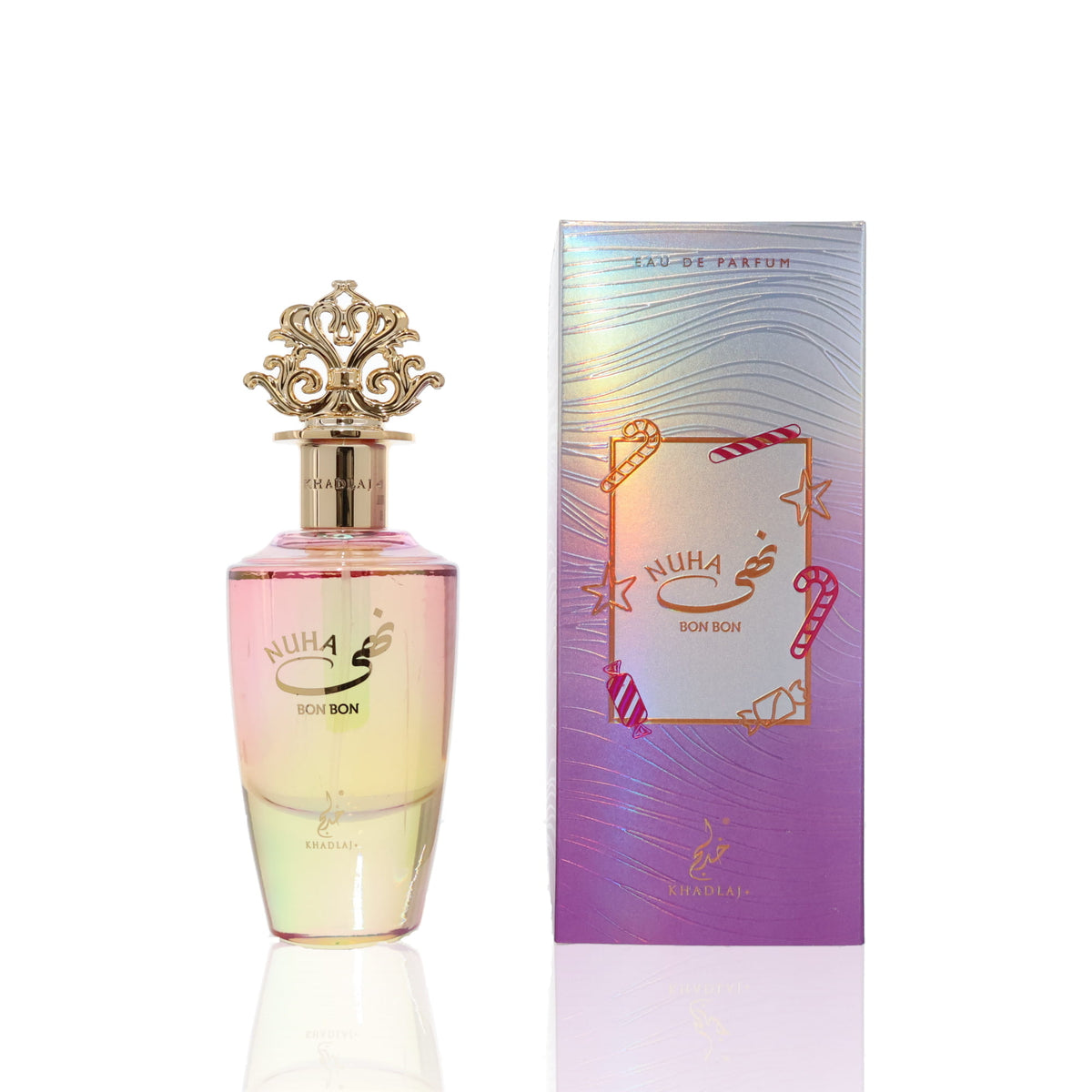 Khadlaj Nuha Bon Bon Eau De Parfum Fragrance Boxed