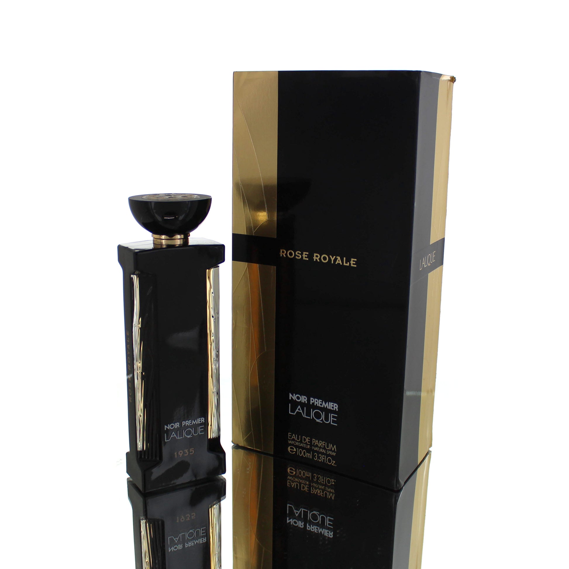 Lalique Noir Premier Rose Royale Private Collection For Man/Woman Eau De Parfum Perfume Boxed