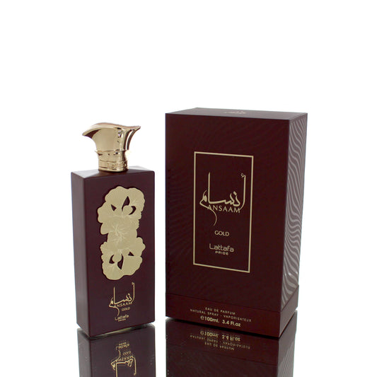 Lattafa Alhambra Ansaam Gold For Man/Woman Eau De Parfum Perfume Boxed