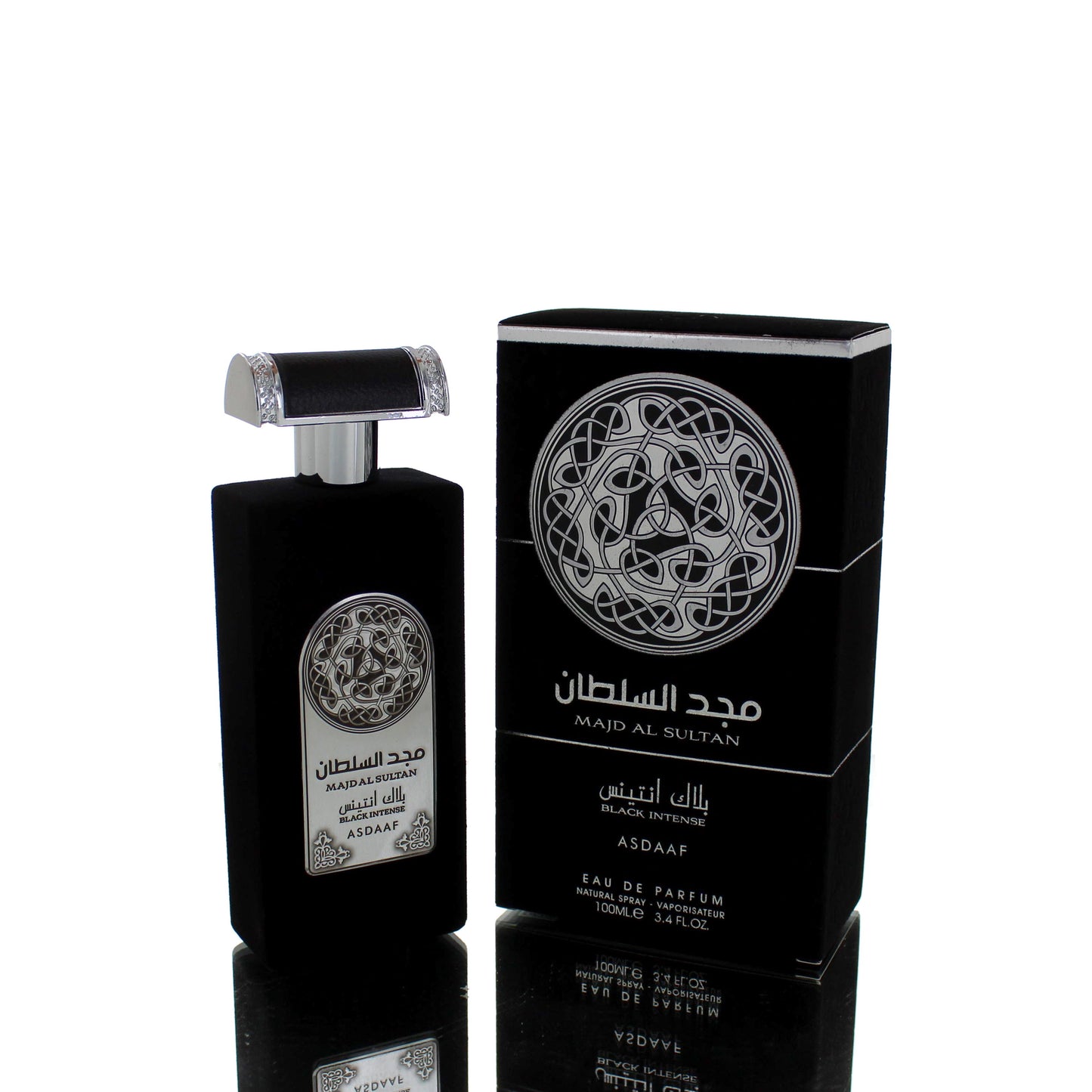 Lattafa Majd Al Sultan Asdaaf Black Intense Edition (Luminous Night Twist) For Man/Woman Eau De Parfum Perfume Boxed