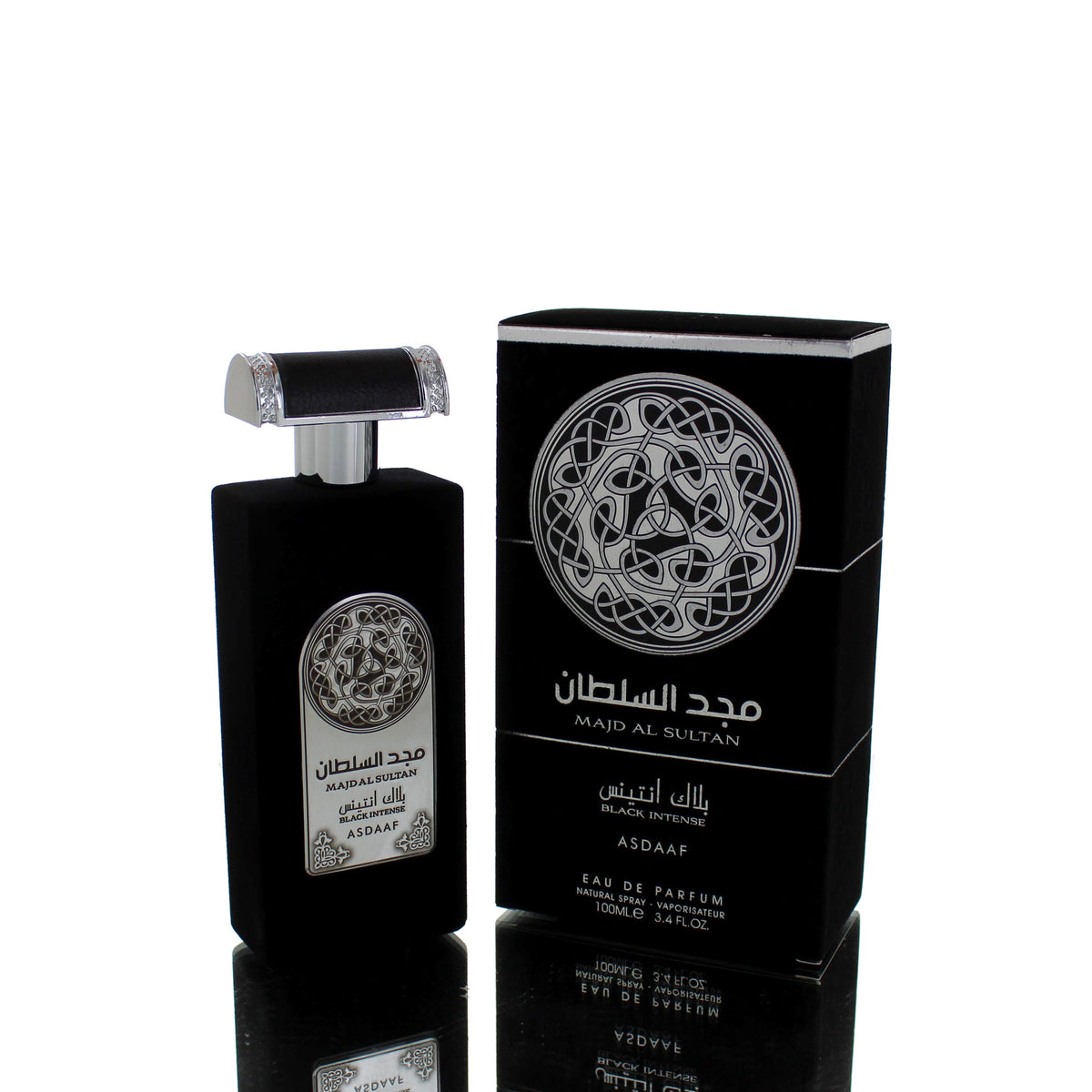 Lattafa Majd Al Sultan Asdaaf Black Intense Edition (Luminous Night Twist) For Man/Woman Eau De Parfum Perfume Boxed