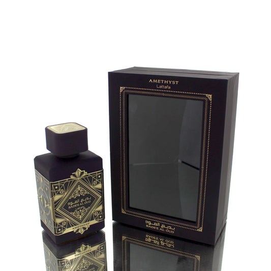 Lattafa Bade'e Al Oud Amethyst Edition For Man/Woman Eau De Parfum Perfume Boxed