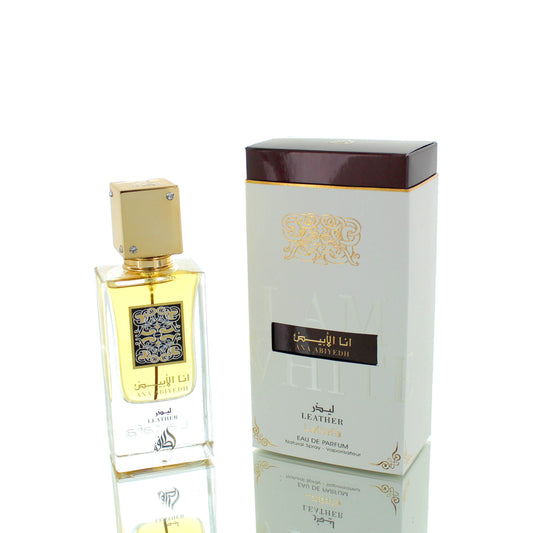 Lattafa I am White Leather  For Man/Woman Eau De Parfum Perfume Boxed