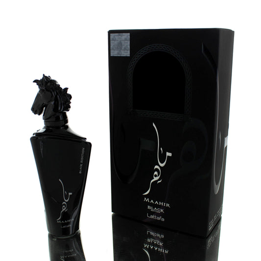 Lattafa Maahir Black Edition For Man/Woman Eau De Parfum Perfume Boxed