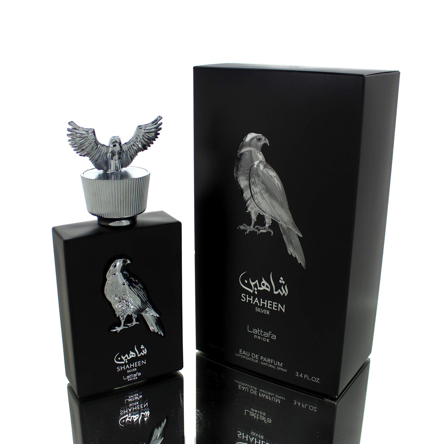 Lattafa Shaheen Silver For Man/Woman Eau De Parfum Perfume Boxed
