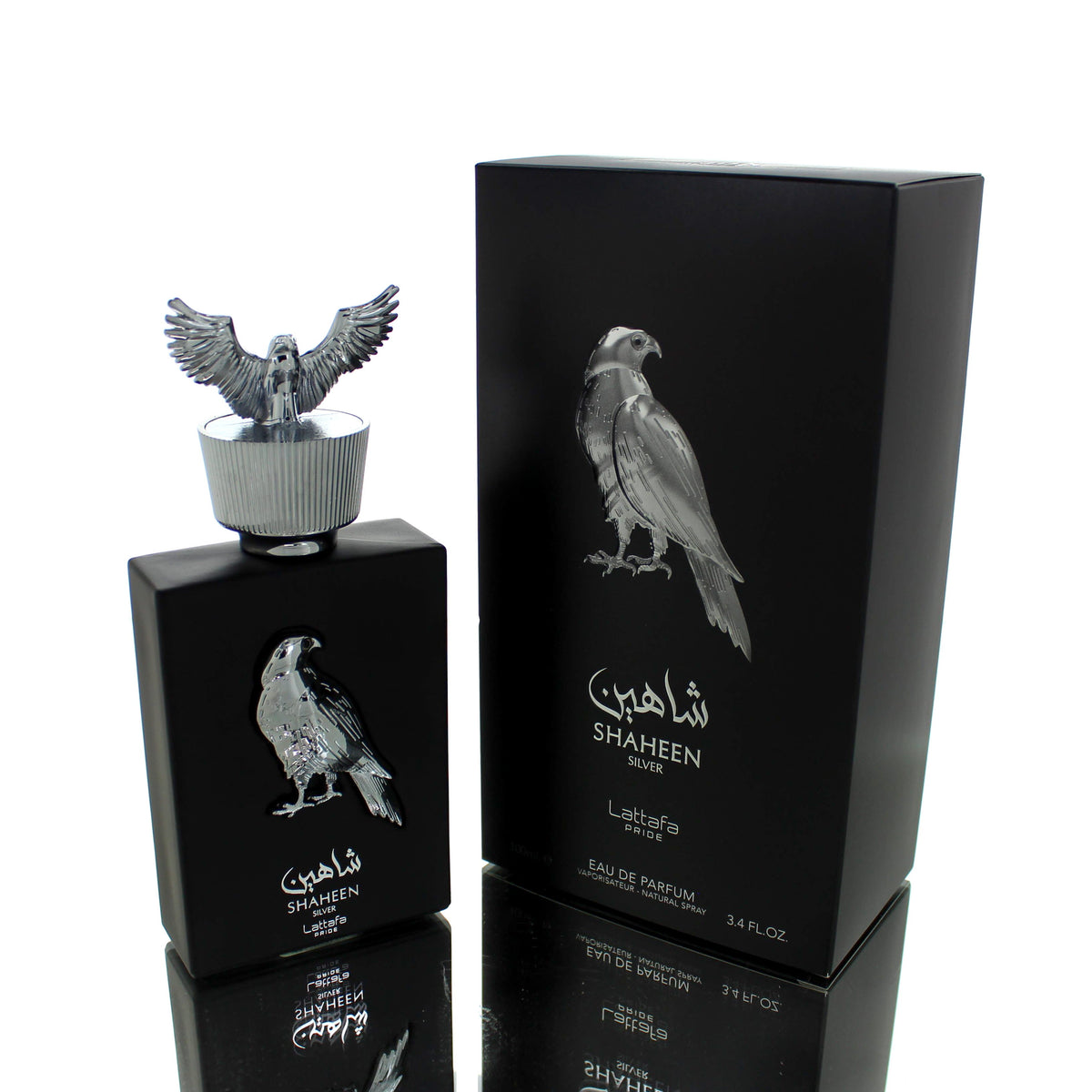 Lattafa Shaheen Silver For Man/Woman Eau De Parfum Perfume Boxed