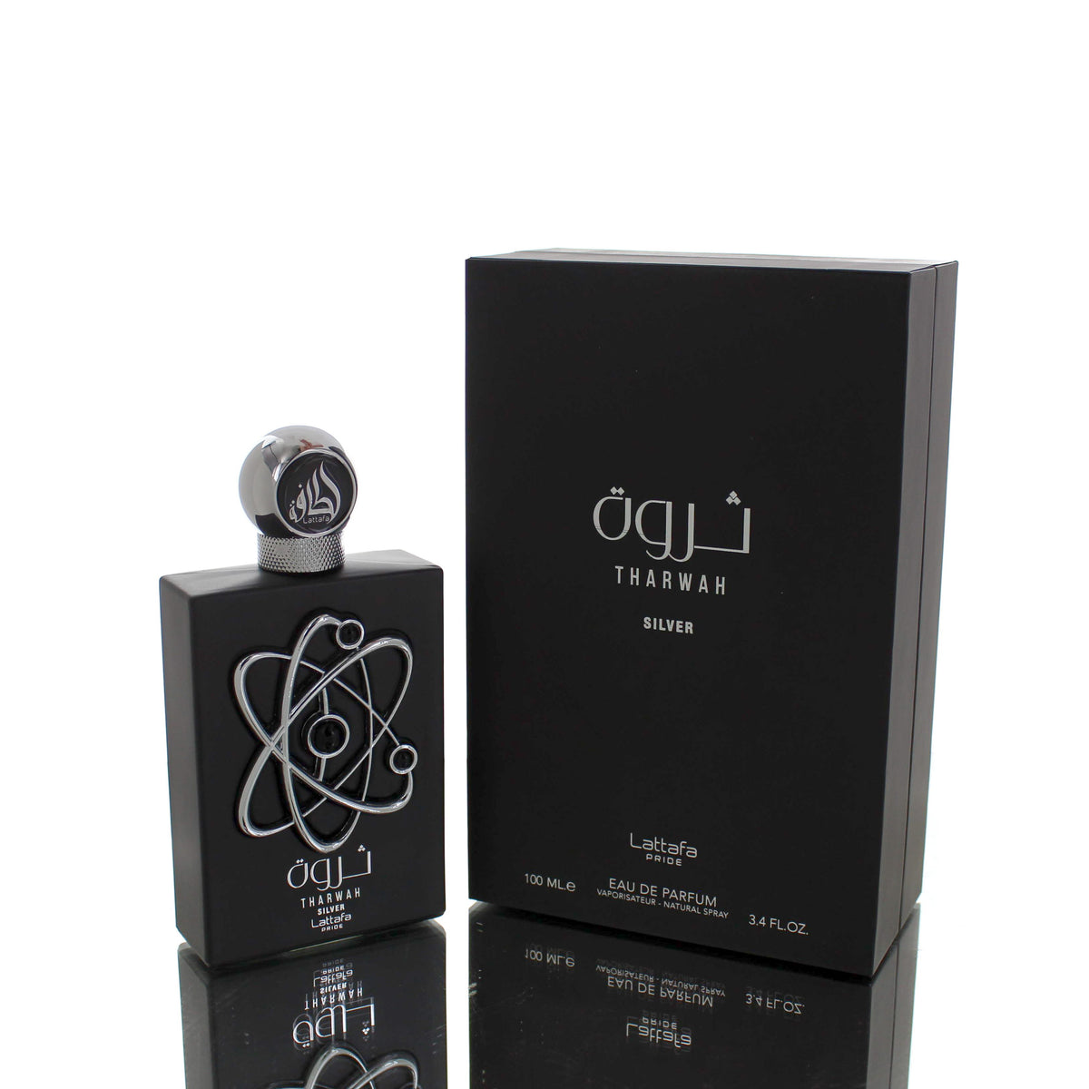 Lattafa Tharwah Silver For Man/Woman Eau De Parfum Perfume Boxed