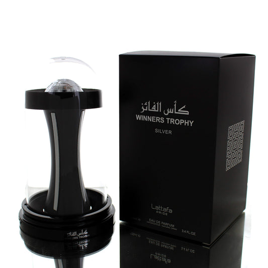 Lattafa Winners Trophy Silver For Man/Woman Eau De Parfum Perfume Boxed