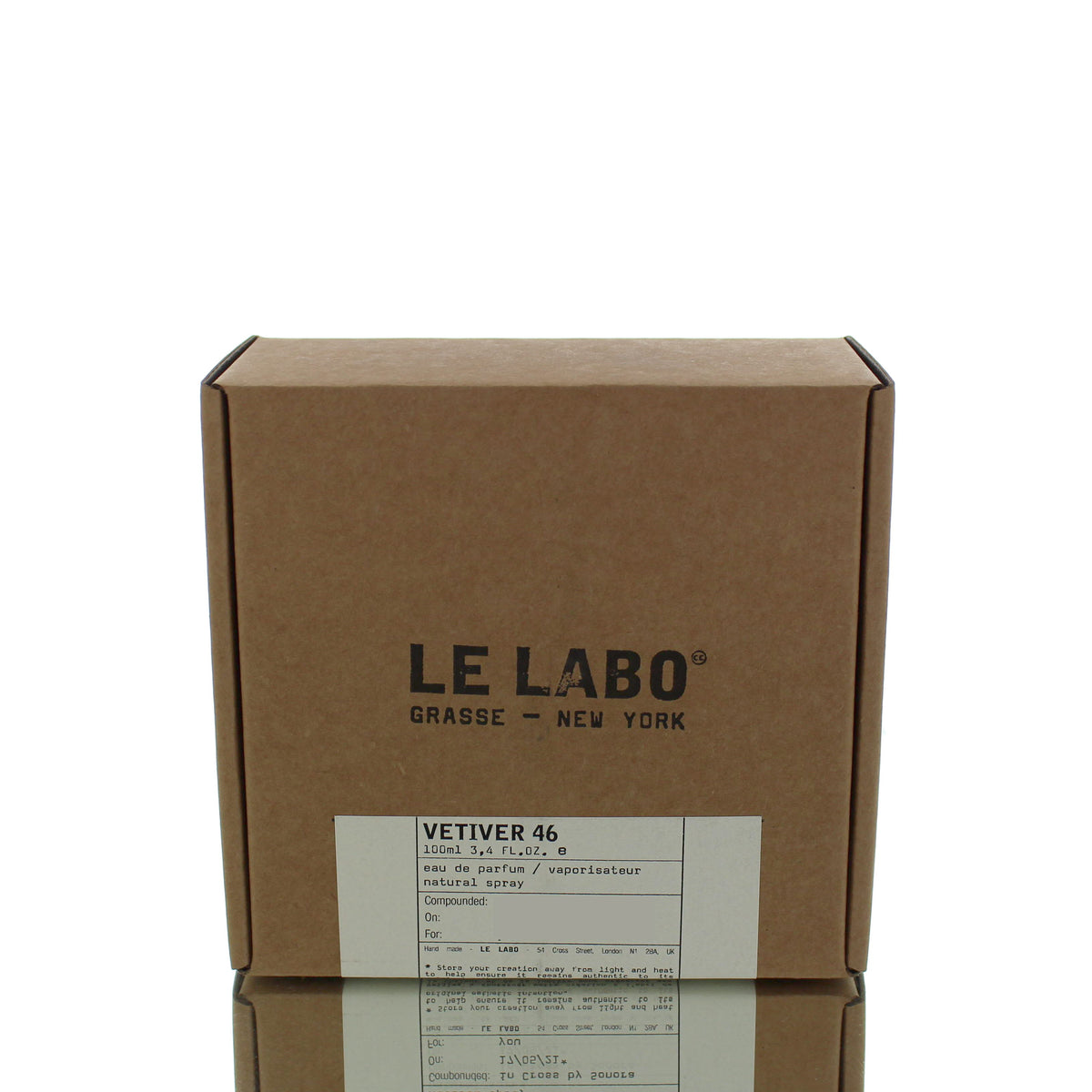 Le Labo Vetiver 46 For Man/Woman Eau De Parfum Perfume Boxed