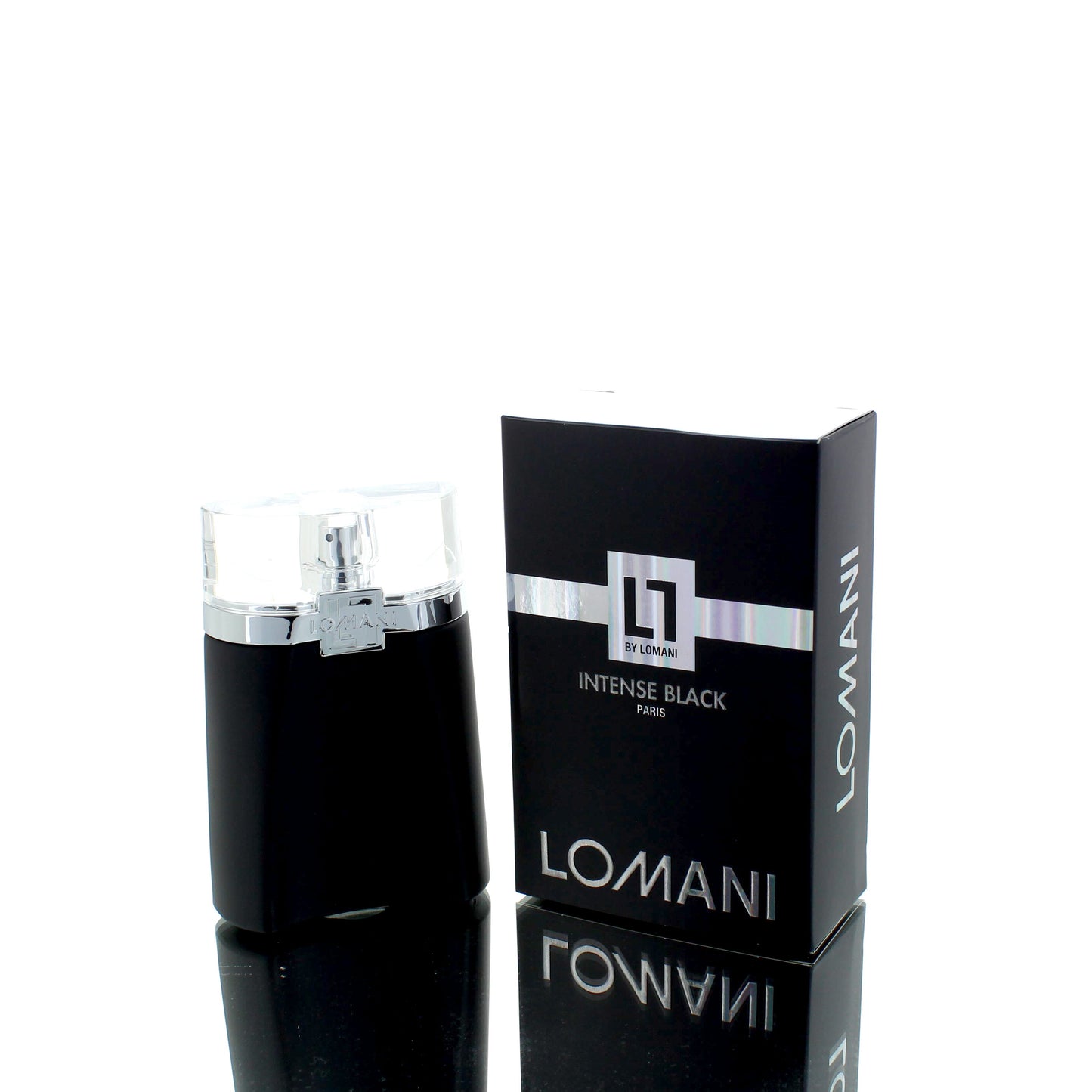 Lomani Intense Black For Man Eau De Toilette Perfume Boxed