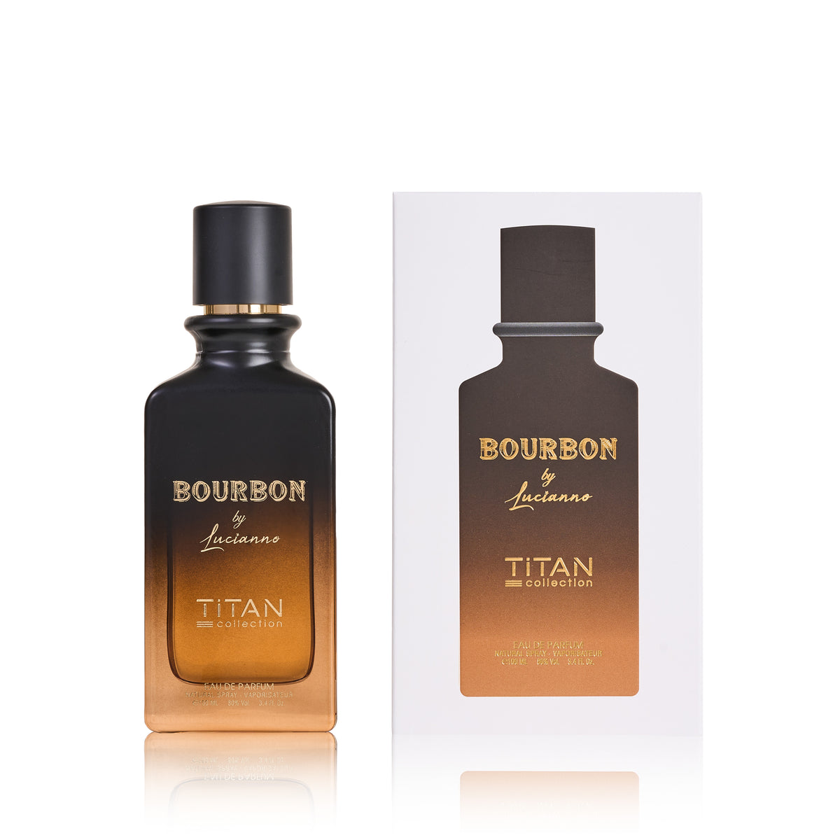 Lucianno Titan Series Bourbon (Althair Twist) Eau De Parfum Fragrance Boxed