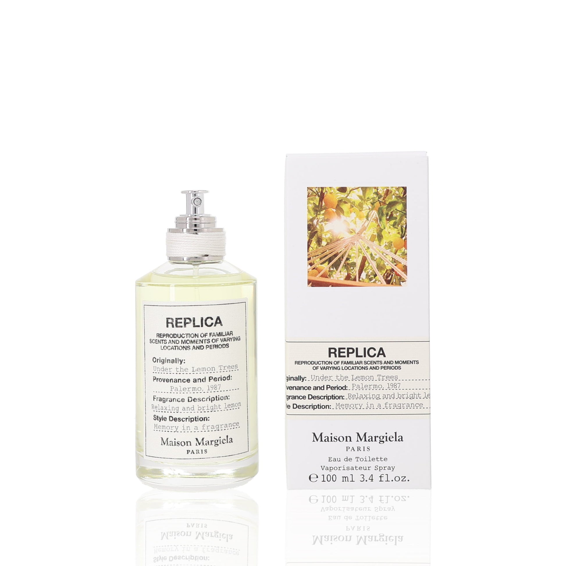 Replica Under the Lemon Trees by Maison Martin Margiela Eau De Toilette Fragrance Boxed