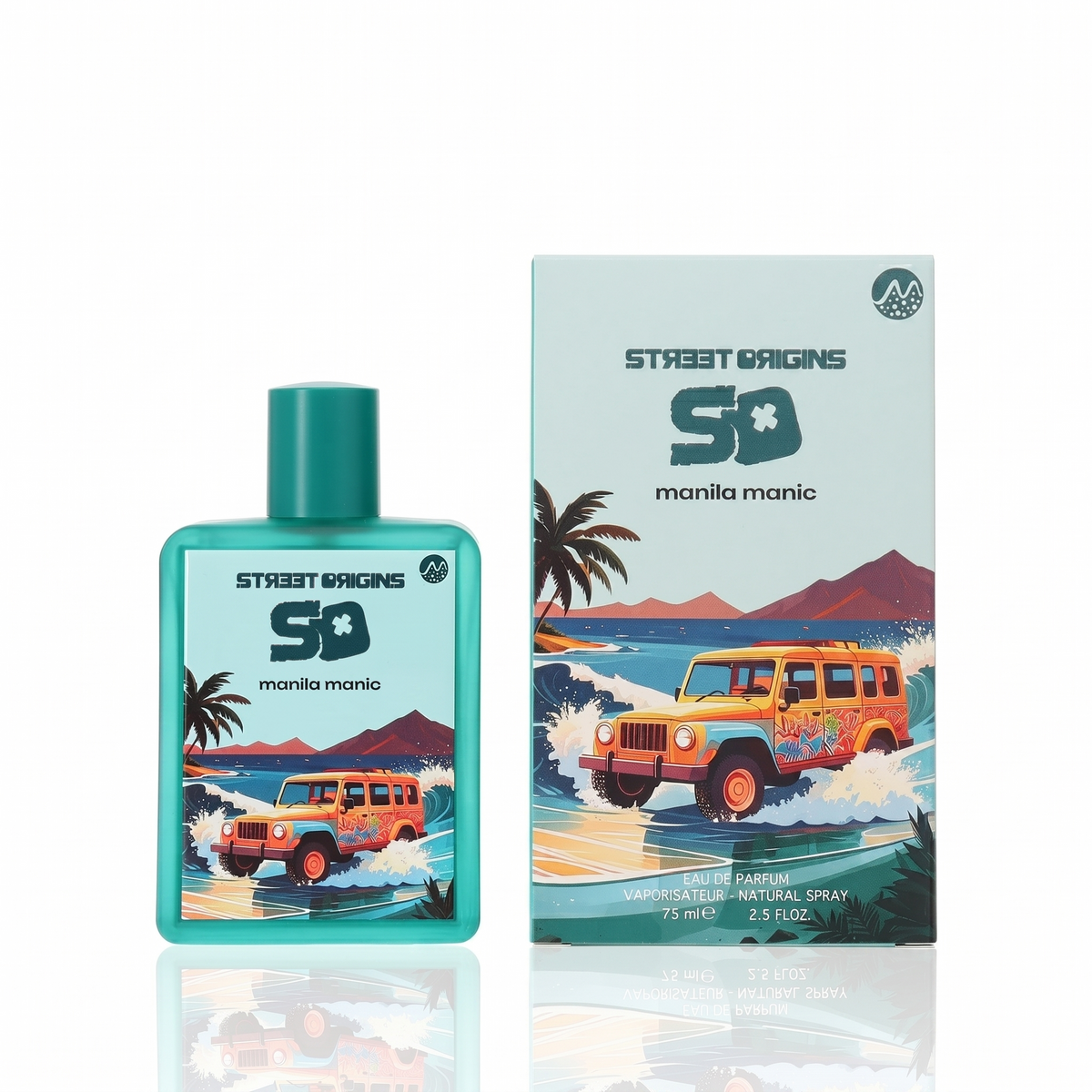 Street Origins Manila Manic Eau De Parfum Fragrance Boxed