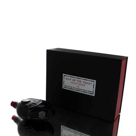 Map of the Heart Black Heart V 2 For Man/Woman Eau De Parfum Perfume Boxed