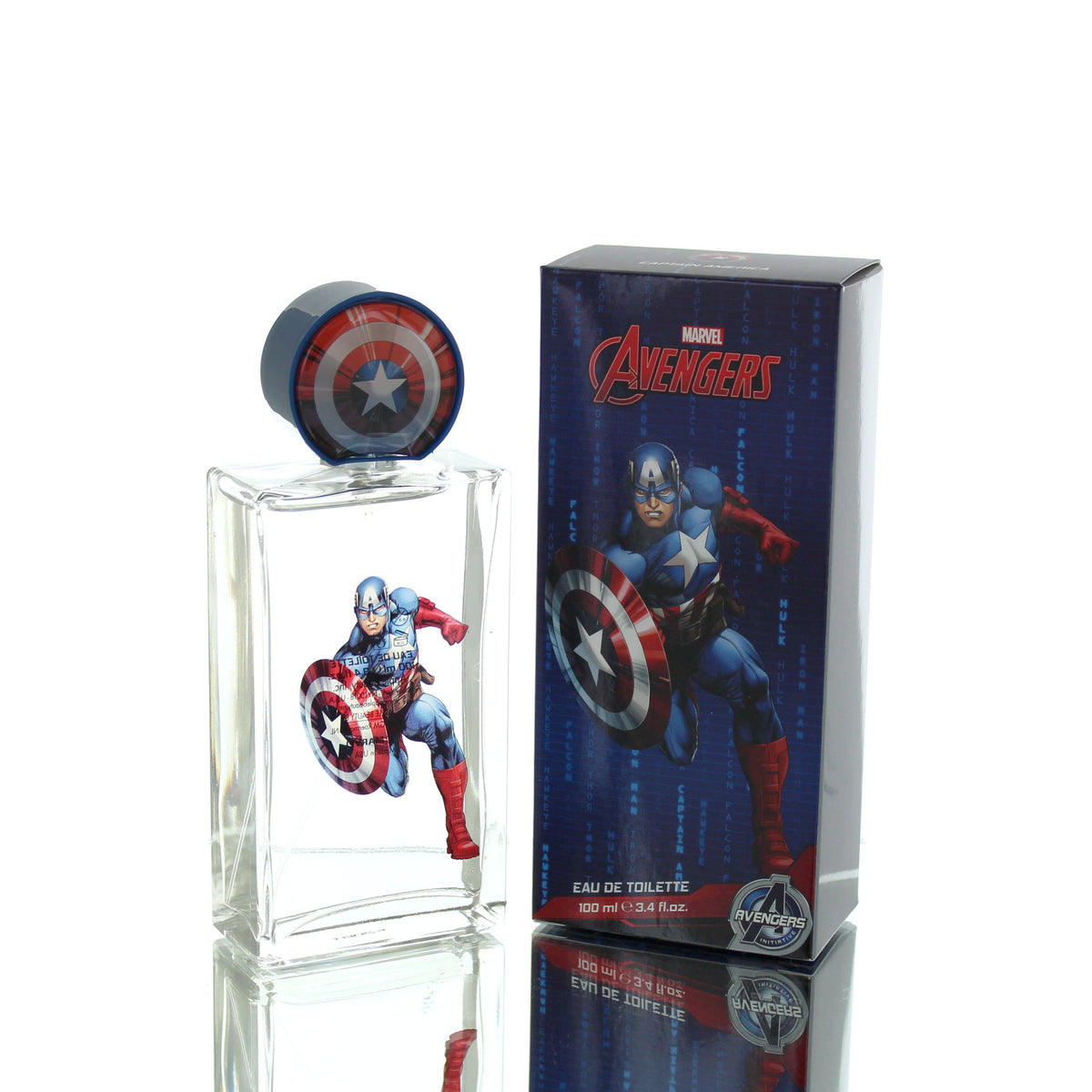 Marvel Captain America For Man Eau De Toilette Perfume Boxed