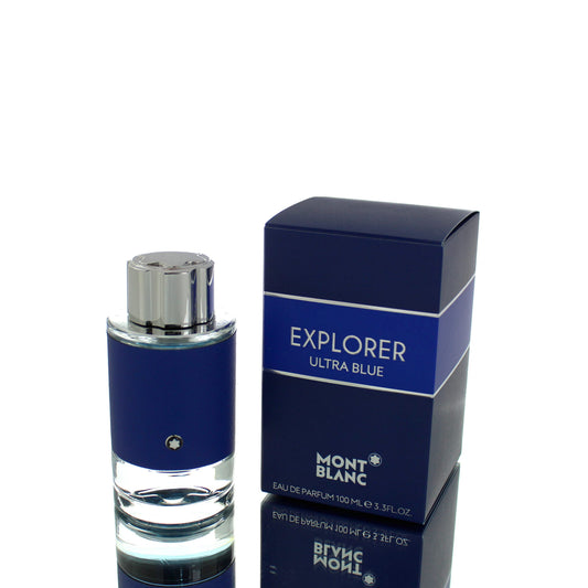 Mont Blanc Explorer Ultra Blue For Man Eau De Parfum Perfume Boxed