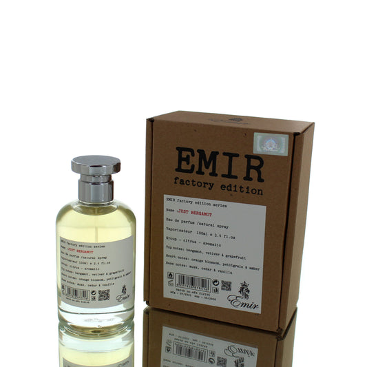 Paris Corner Emir Just Bergamot For Man/Woman Eau De Parfum Perfume Boxed