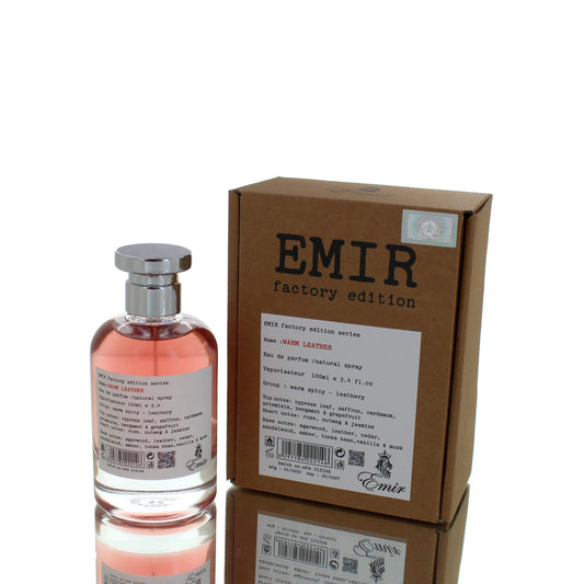 Paris Corner Emir Warm Leather For Man/Woman Eau De Parfum Perfume Boxed