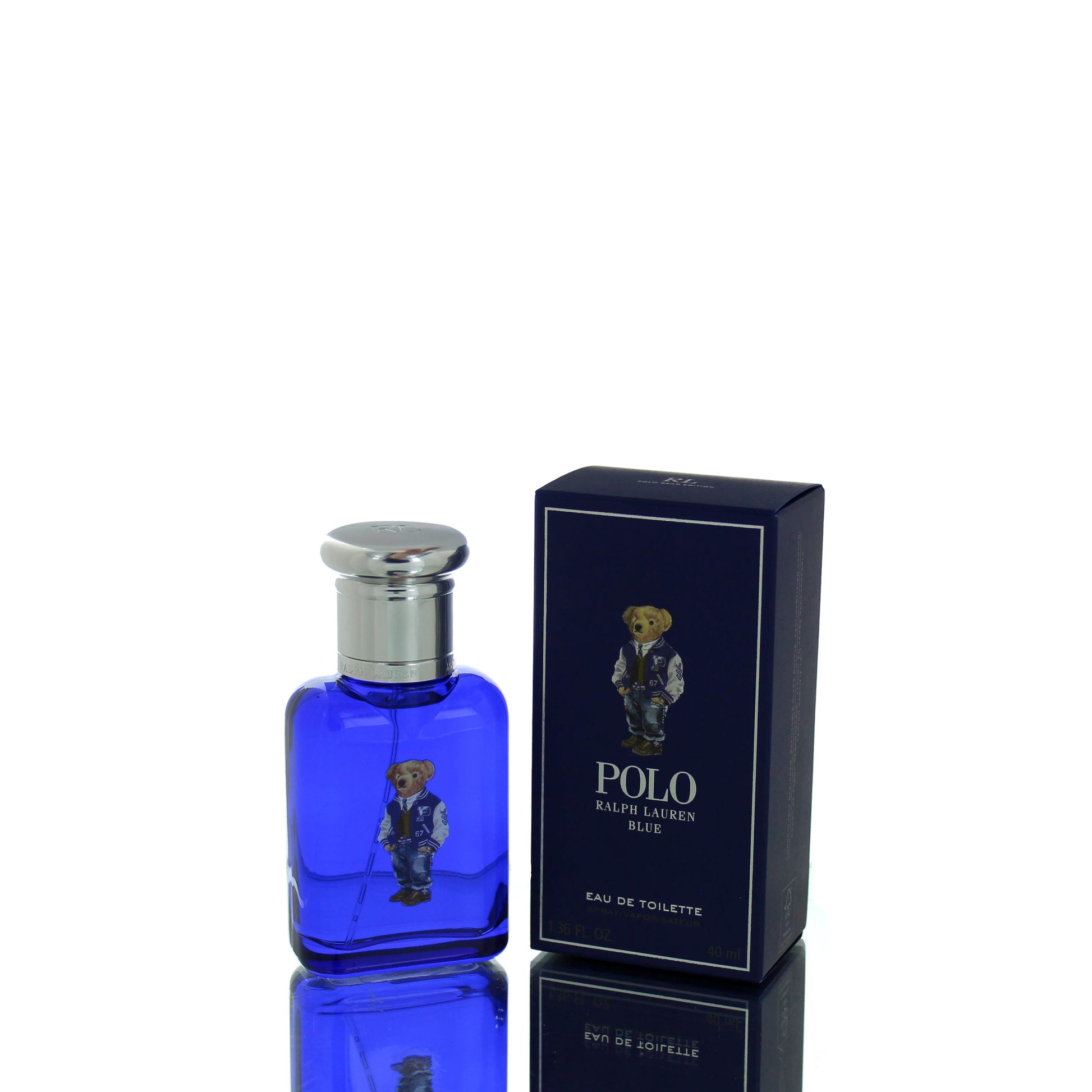 Ralph Lauren Polo Blue Bear Edition For Man Eau De Toilette Perfume Boxed