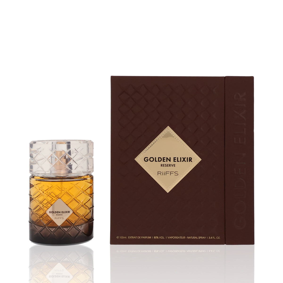 Riiffs Golden Elixir Reserve Eau De Parfum Fragrance Boxed