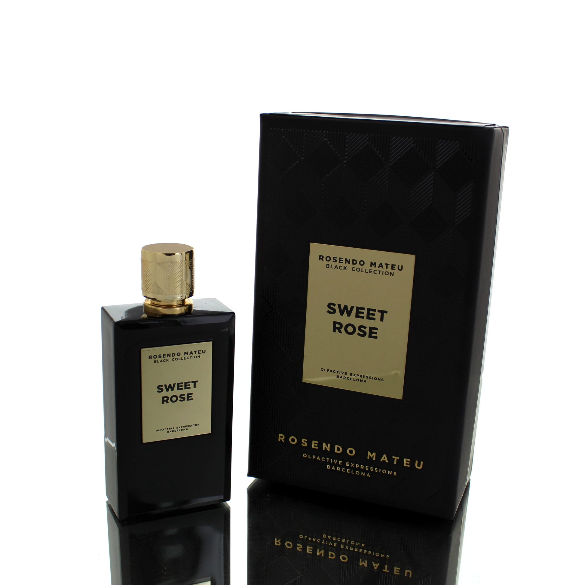 Rosendo Mateu Black Collection Sweet Rose For Man/Woman Parfum Perfume Boxed
