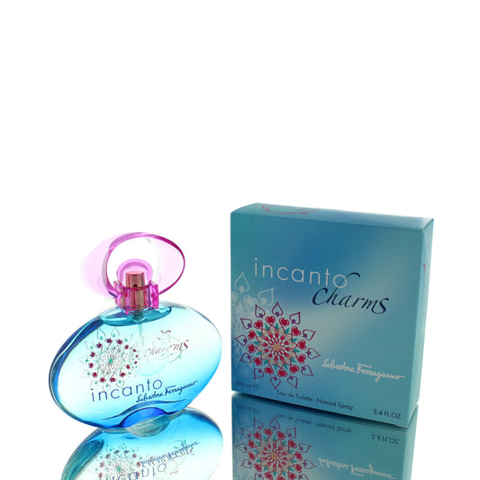 Salvatore Ferragamo Incanto Charm For Woman Eau De Toilette Perfume Boxed