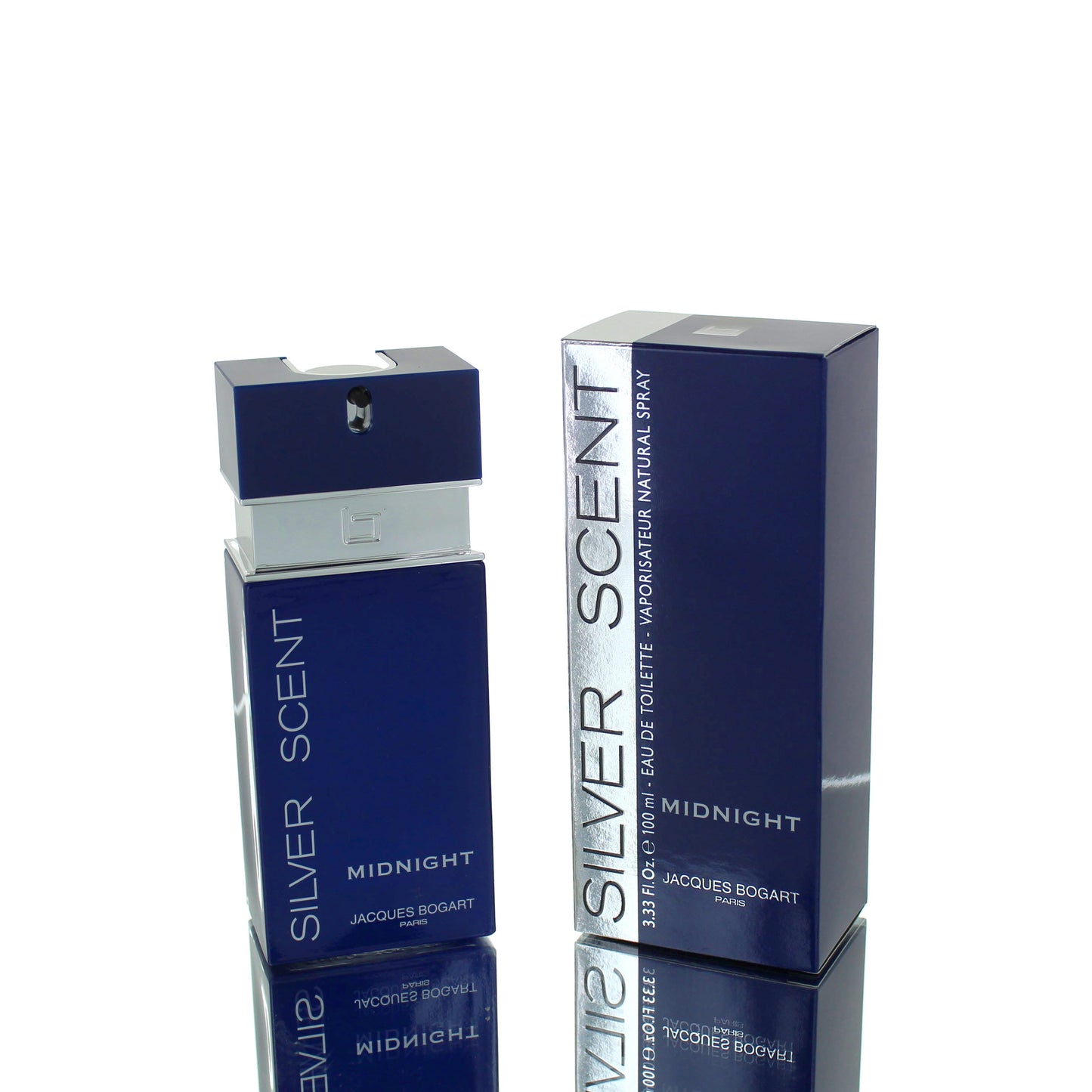 Silver Scent Midnight by Jacques Bogart For Man Eau De Toilette Perfume Boxed