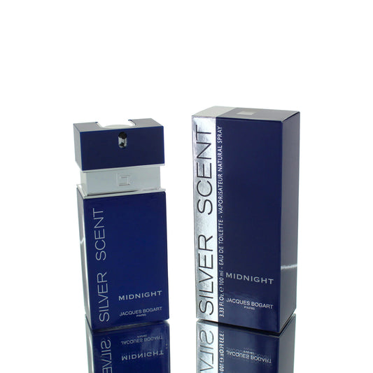 Silver Scent Midnight by Jacques Bogart For Man Eau De Toilette Perfume Boxed