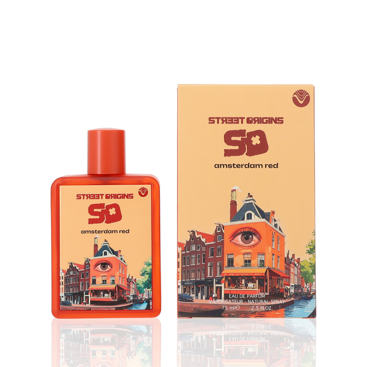 Street Origins Amsterdam Red Eau De Parfum Fragrance Boxed