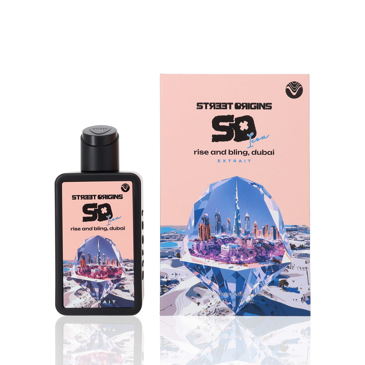 Street Origins Rise and Bling Dubai Eau De Parfum Fragrance Boxed