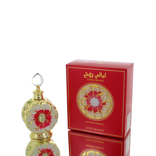 Swiss Arabian Layali Rouge Concentrated Perfume Oil For Woman Perfume Oil Perfume Boxed