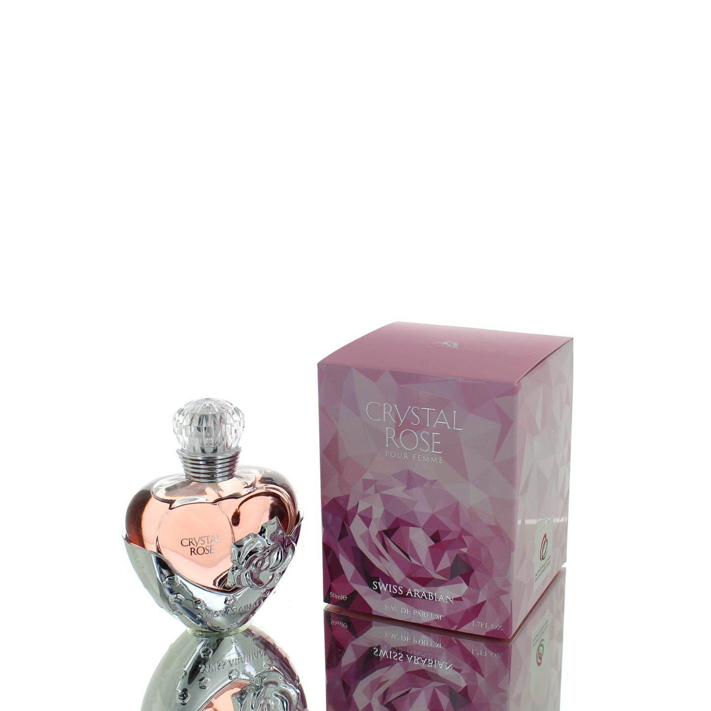 Swiss Arabian Crystal Rose For Woman Eau De Parfum Perfume Boxed