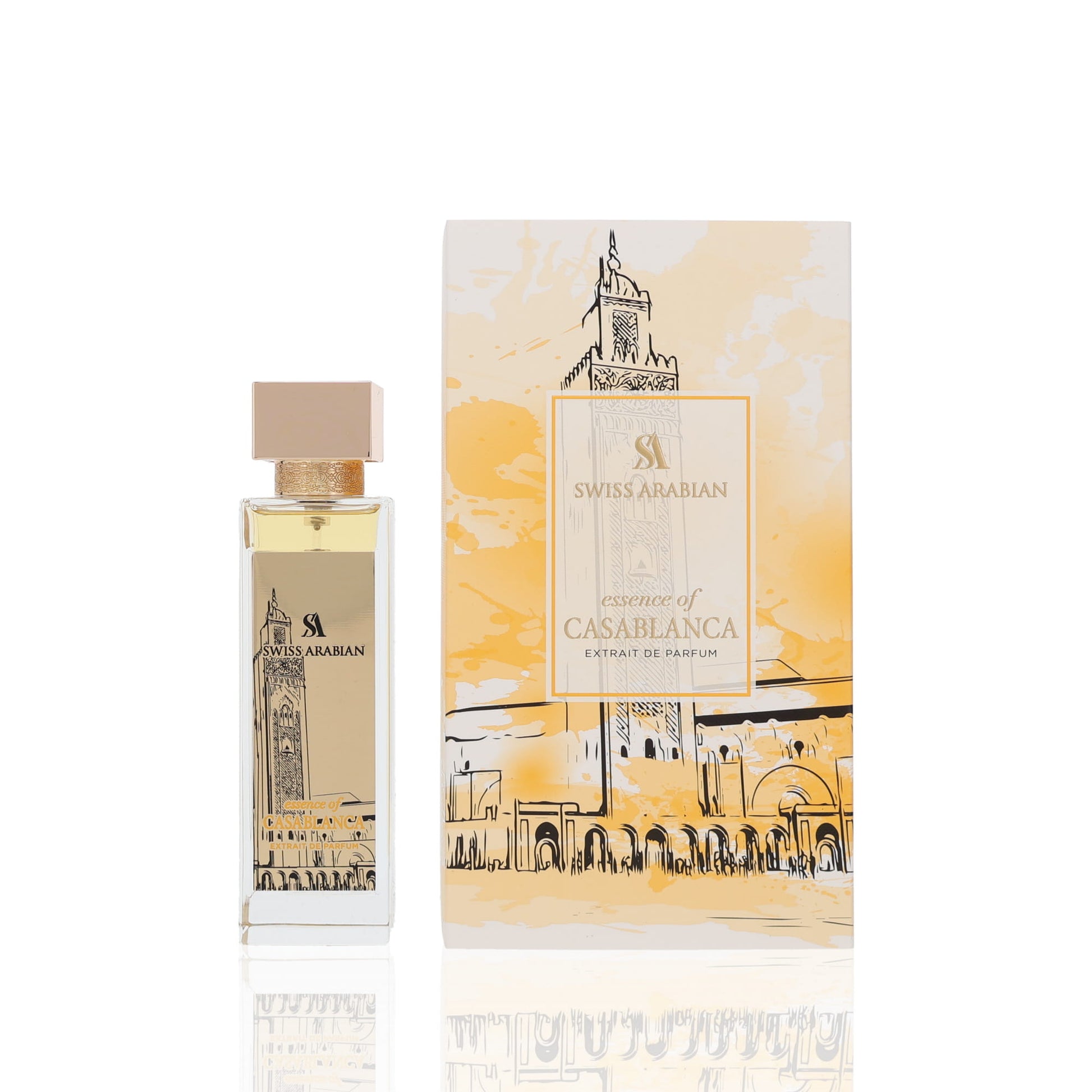 Swiss Arabian Essence of Casablanca Extrait De Parfum Fragrance Boxed