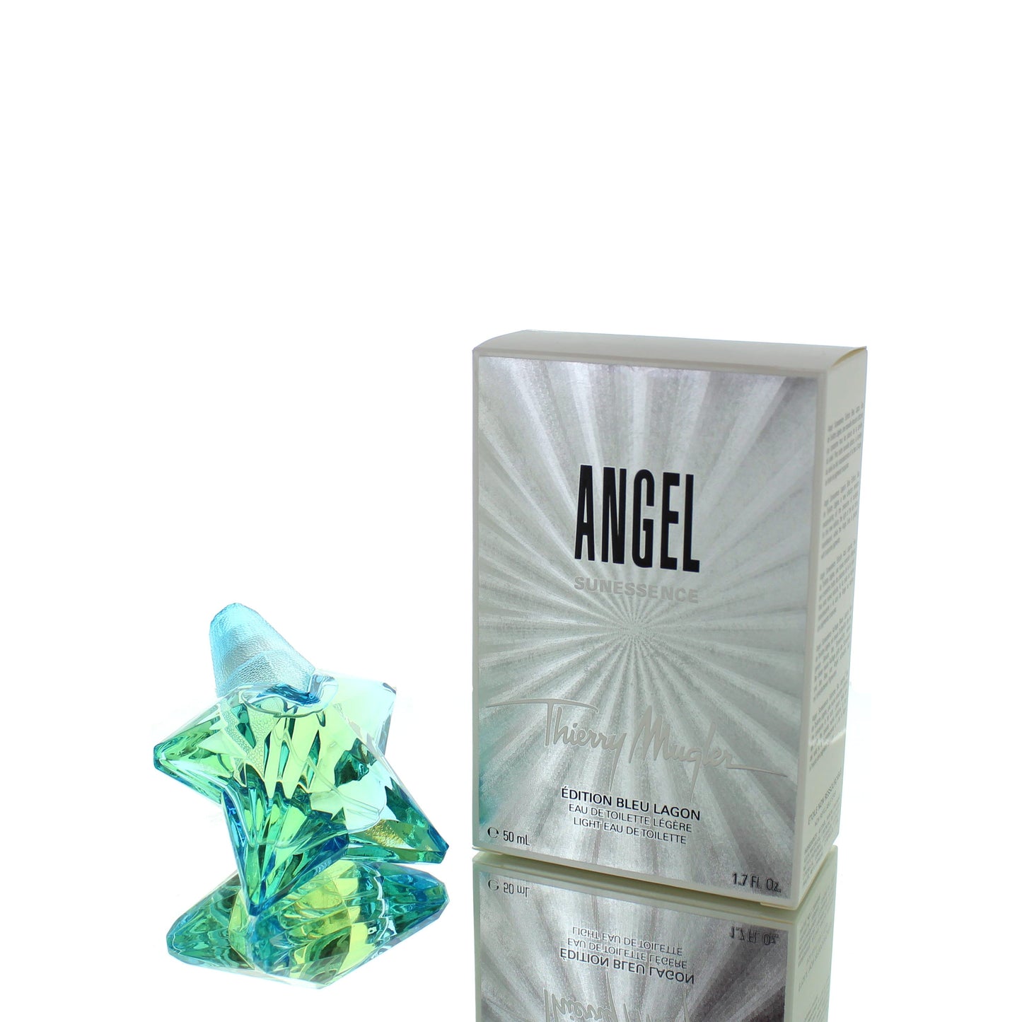 Thierry Mugler Angel Sun Bleu Lagon For Woman Eau De Toilette Perfume Boxed
