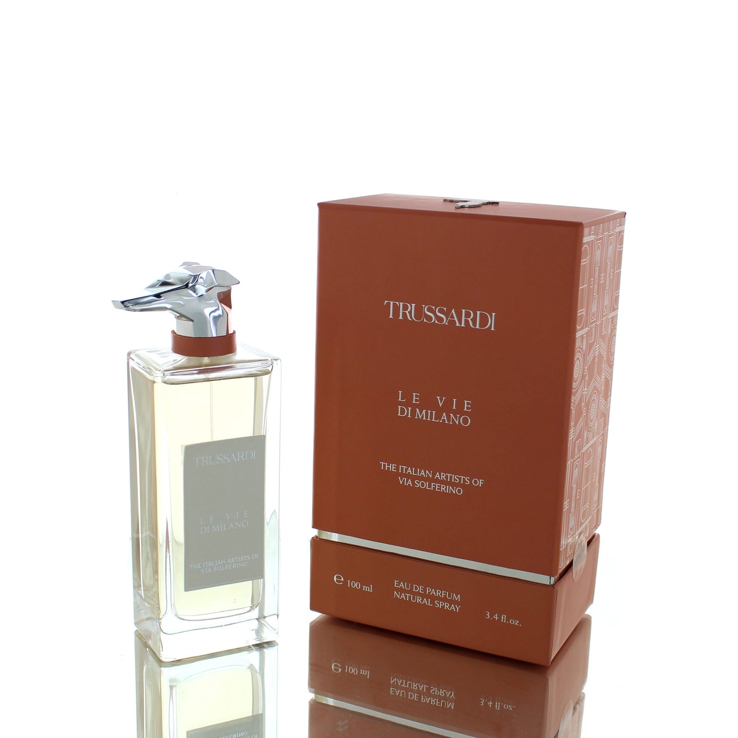 Trussardi Le Vie Di Milano Italian Artists Via Solferino For Man/Woman Eau De Parfum Perfume Boxed