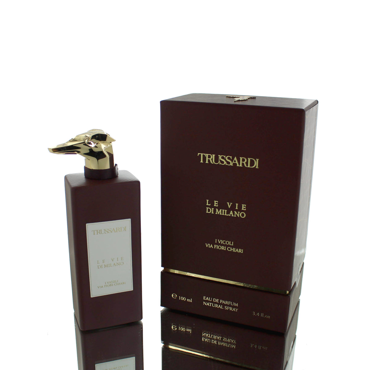 Trussardi Vicoli Via Fiori Chiari For Man/Woman Eau De Parfum Perfume Boxed