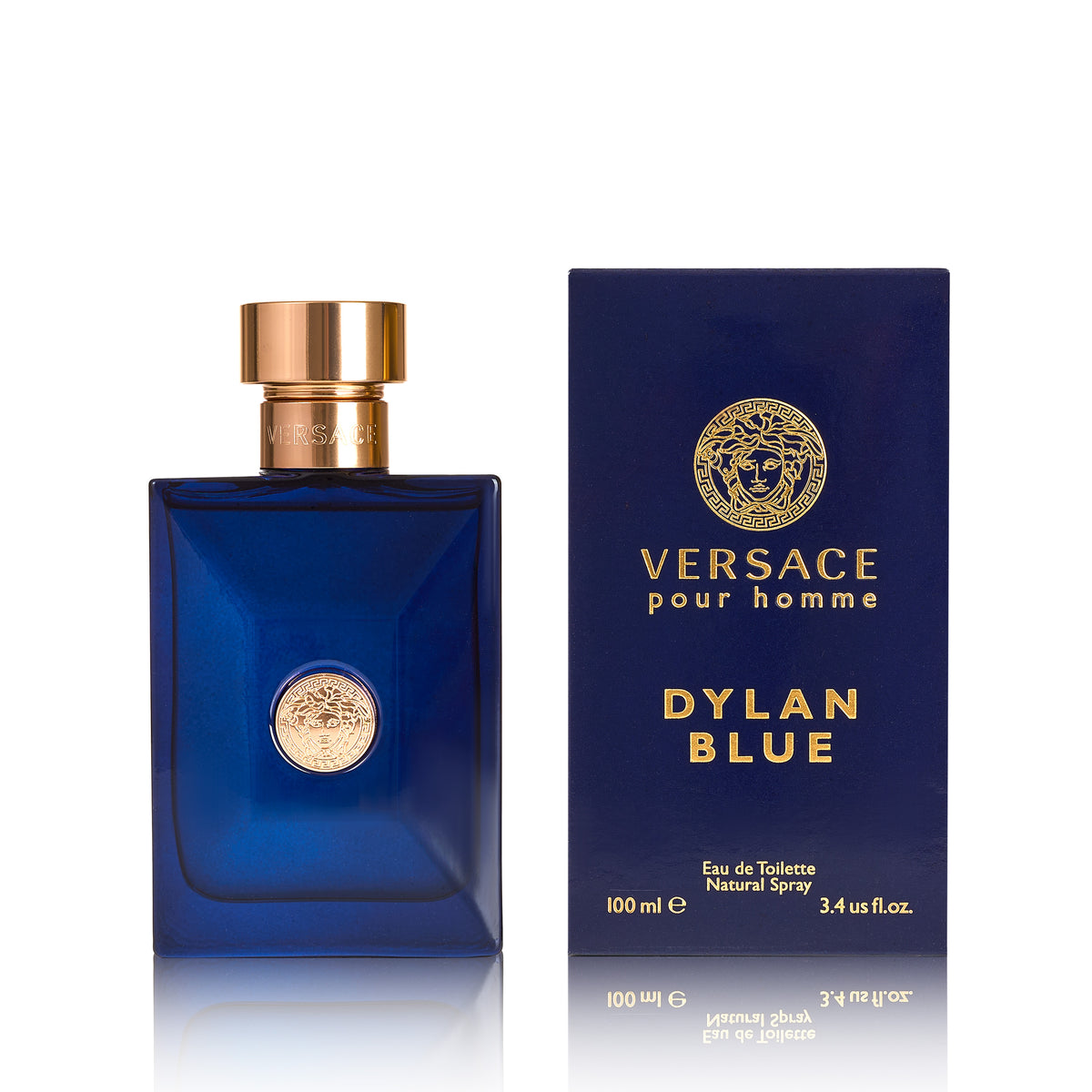 Versace Dylan Blue Eau De Toilette Fragrance Boxed