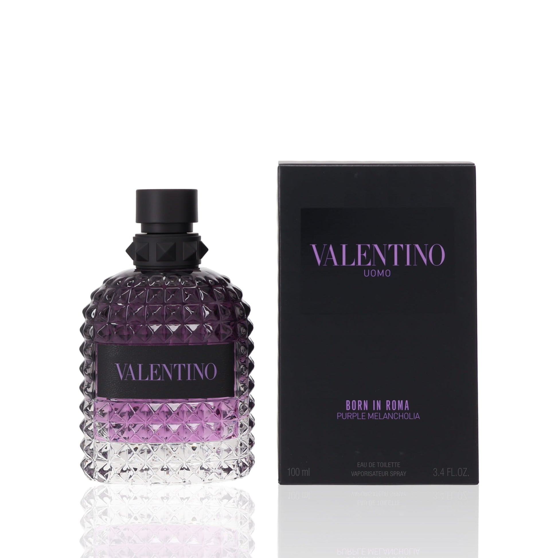 Valentino Uomo Born In Roma Purple Melancholia Eau De Toilette Fragrance Boxed