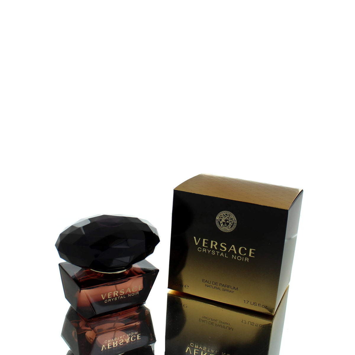 Versace Crystal Noir For Woman Eau De Parfum Perfume Boxed