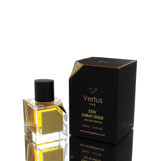 Vertus XXIV Carat Gold For Man/Woman Eau De Parfum Perfume Boxed