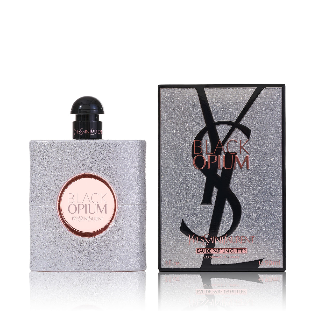Yvessaintlaurent Black Opium Glitter Eau De Parfum Fragrance Boxed