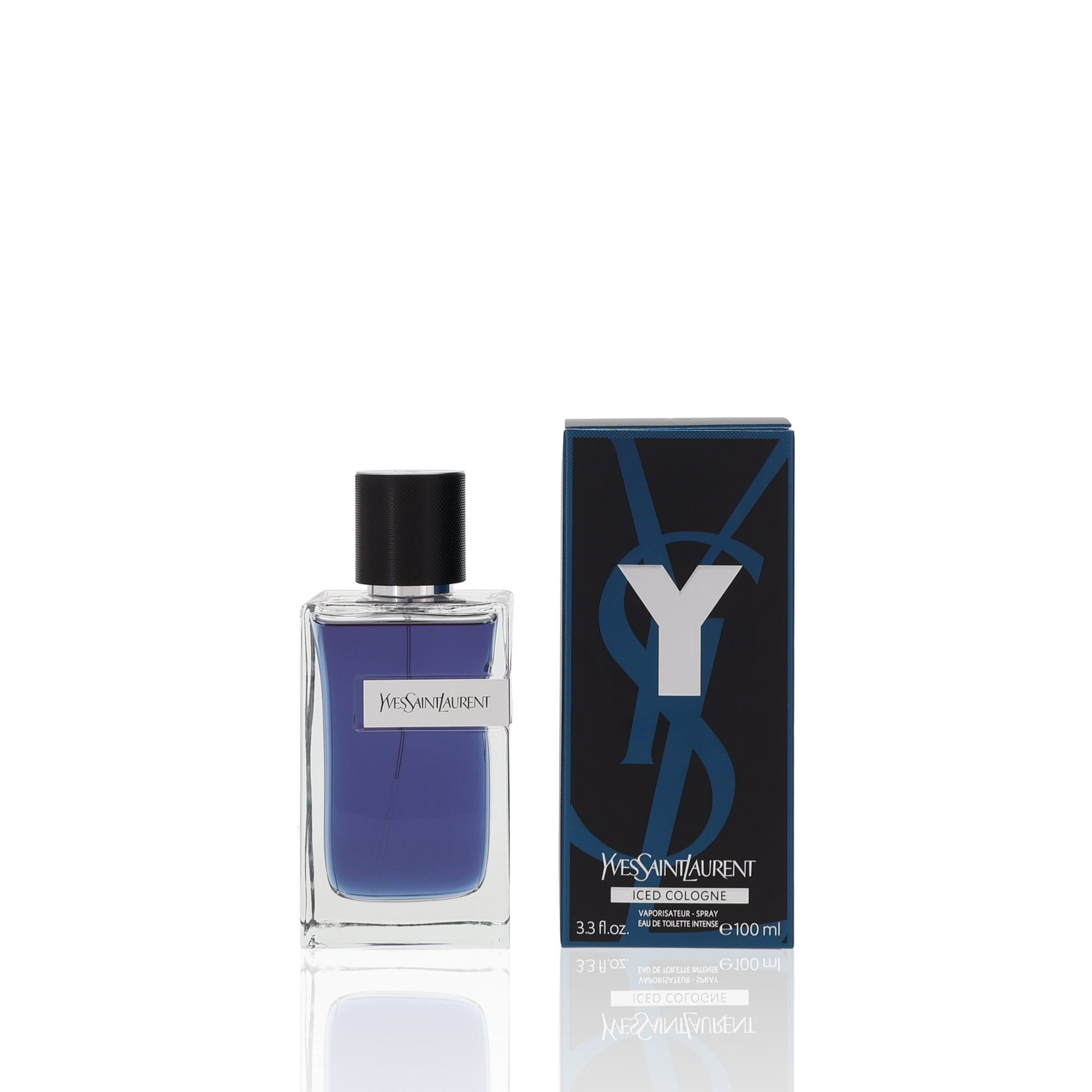 YvesSaintLaurent Y Iced Cologne Eau De Toilette Intense Fragrance Boxed