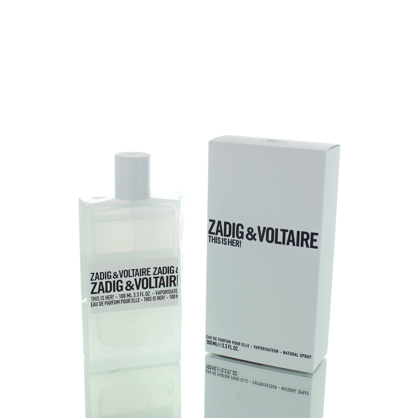 Zadig & Voltaire This is Her For Woman Eau De Parfum Perfume Boxed