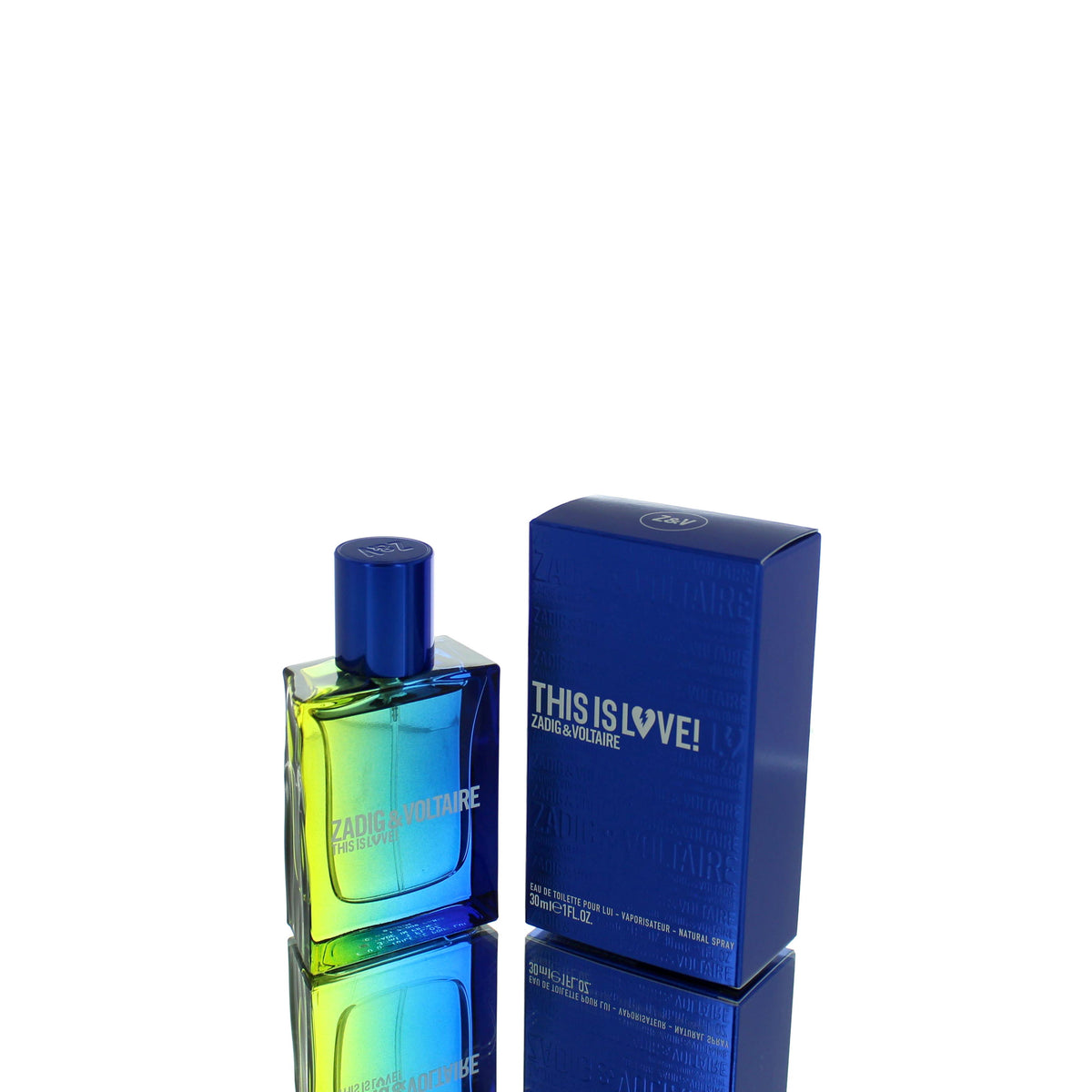 Zadig & Voltaire This Is Love Pour Lui For Man Eau De Toilette Perfume Boxed