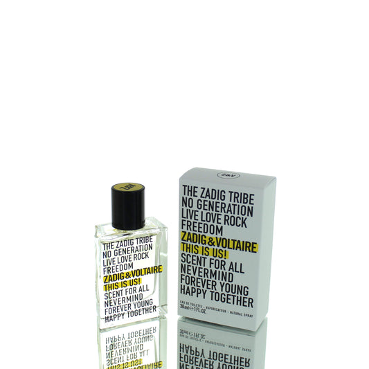 Zadig & Voltaire This Is Us For Man/Woman Eau De Toilette Perfume Boxed