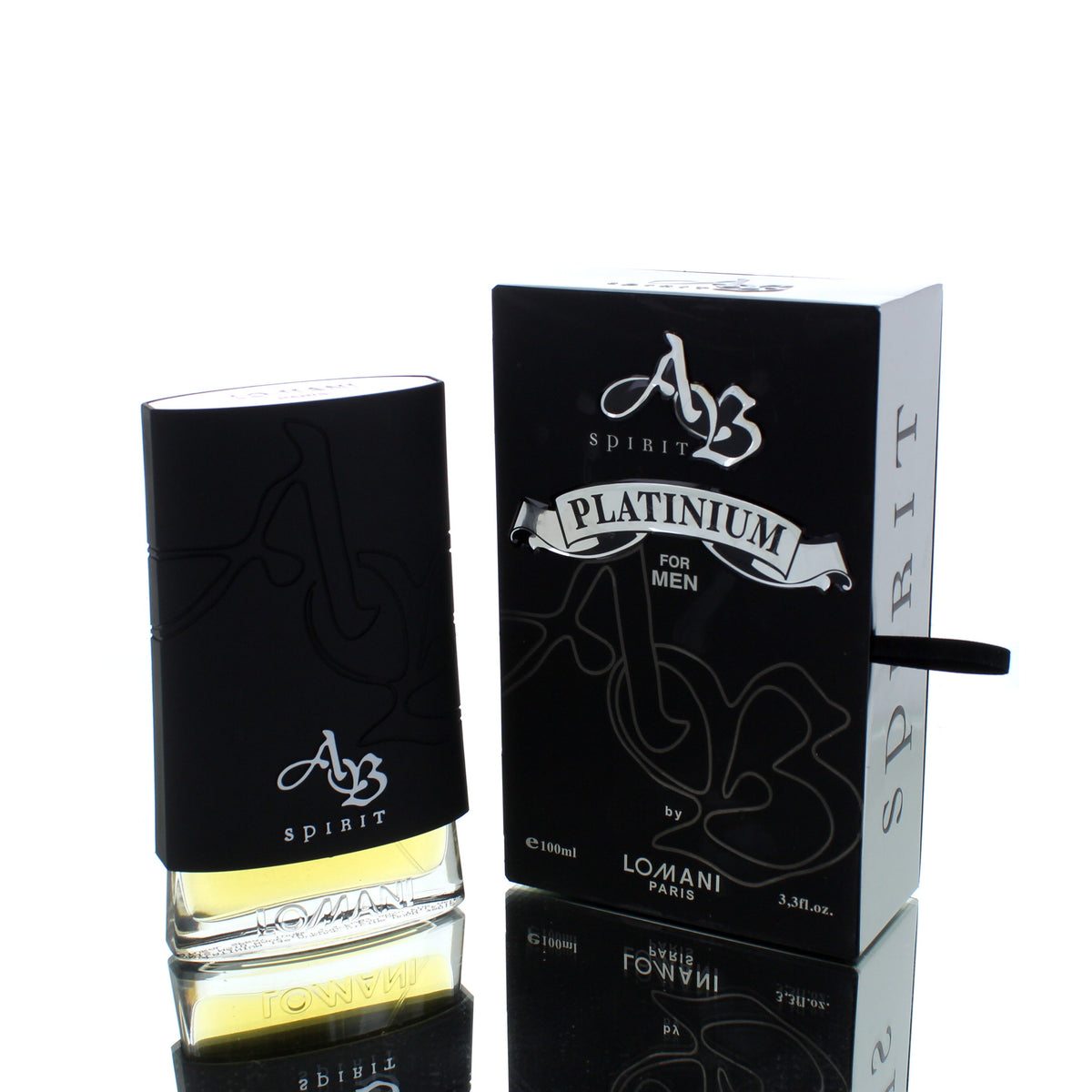 Ab Spirit Platinum by Lomani For Man Eau De Toilette Perfume Boxed