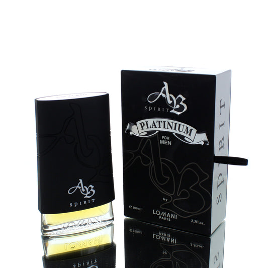 Ab Spirit Platinum by Lomani For Man Eau De Toilette Perfume Boxed