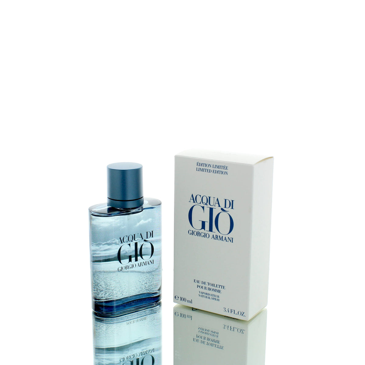 Giorgio Armani Acqua Di Gio Blue Edition For Man Eau De Toilette Perfume Boxed
