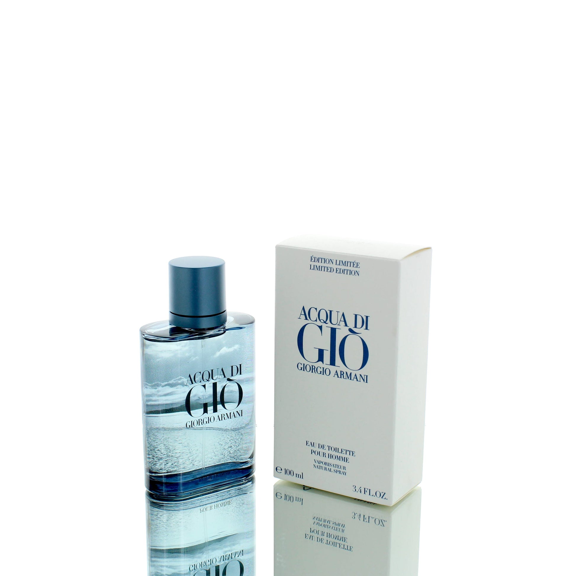 Giorgio Armani Acqua Di Gio Blue Edition For Man Eau De Toilette Perfume Boxed